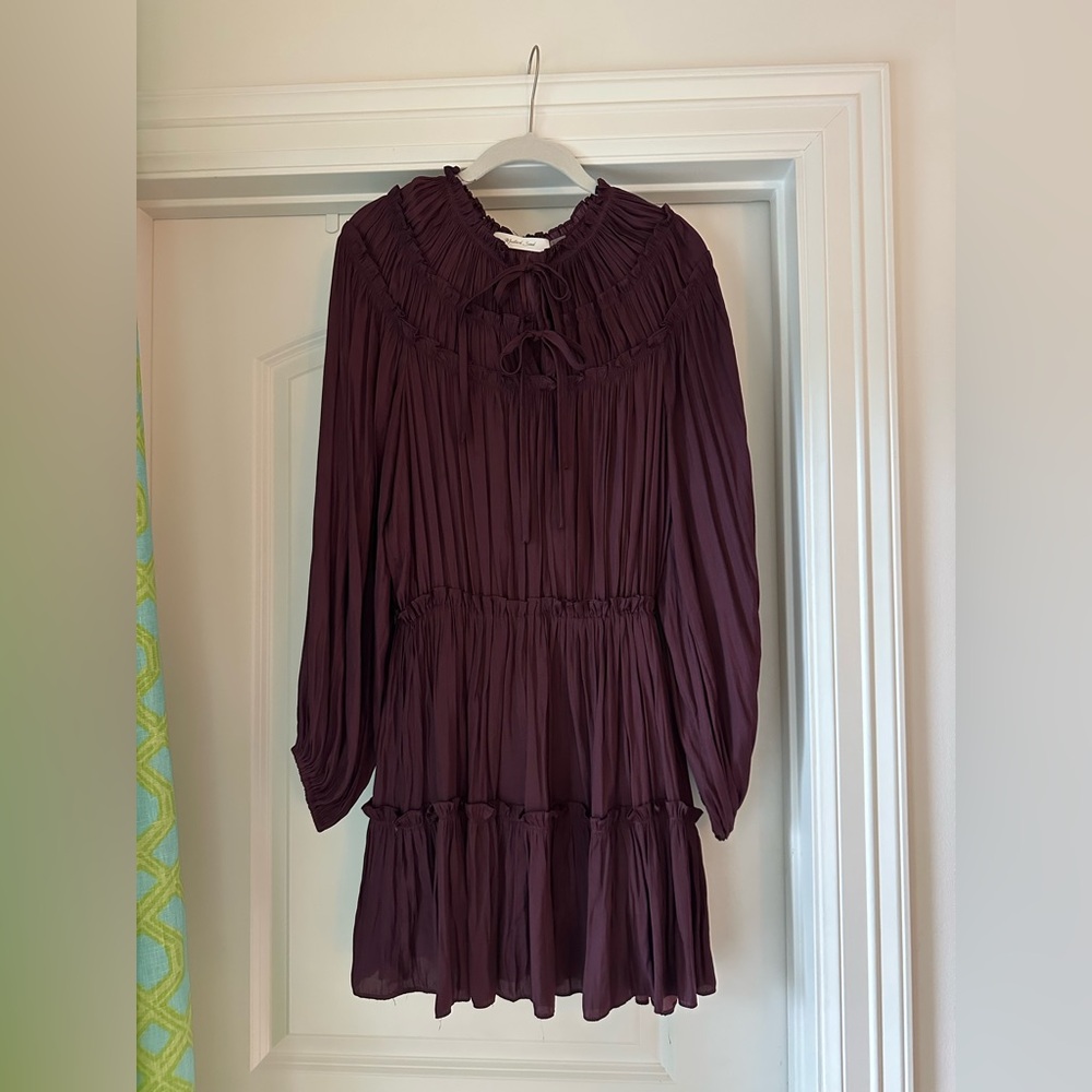 Maroon Mustard Seed Dress